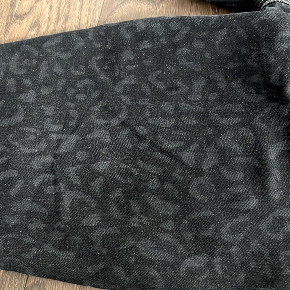 J Brand Lillie Savannah Leopard Button Fly High-Rise Skinny Jeans - Picture 8 of 10